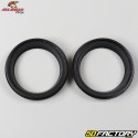 Caches poussière de fourche Ø49mm Suzuki RM 125, 250, Kawasaki KXF 450... All Balls