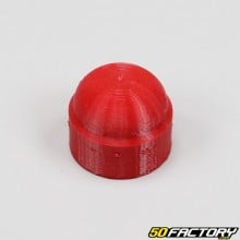 Front, rear wheel axle nut cover Derbi DRD, GPR,  Aprilia RS4... red