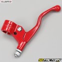 Brake handles Peugeot 103, MBK 51, Short red metal Lusito motorbike