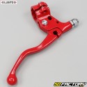 Brake handles Peugeot 103, MBK 51, Short red metal Lusito motorbike