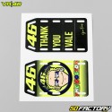 Stickers VR46 Thank You Vale (planche)