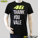Tee-shirt VR46 Thank You Vale noir
