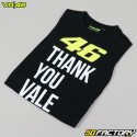 Camiseta para niños VR46 Thank You Vale negra (1-3 años)