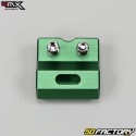 Supporto tubo freno anteriore Kawasaki KX, KXF, Suzuki RM, RM-Z 125, 250, 450... 4MX verde