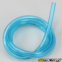 Transparent blue fuel hose