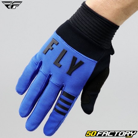 Handschuhe Cross Fly F-16, blau und schwarz
