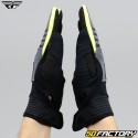 Luvas cross Fly F-16 cinza, preto e amarelo neon