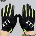 Gloves cross Fly Windproof Lite black and neon yellow