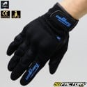 Gloves Furygan Jet D3O CE approved black and blue motorcycle