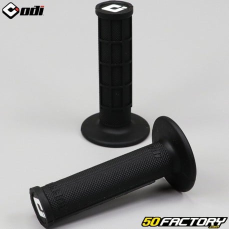 Black semi-embossed Odi Ruffian grips