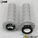 Odi MX V2 semi-embossed Lock-on grips gray