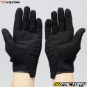 Gloves Street Ixon RS Delta CE Approved Black Motorcycle
