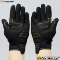 Gloves Street Ixon RS Delta CE approved black and neon yellow motorcycle