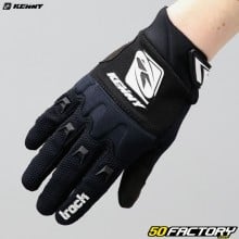 Gants cross enfant Kenny Track noirs