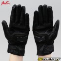 Mitsou Square V woman street gloves CE approved black motorcycle