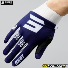 Gloves cross Shot Aerolite Gradient blue