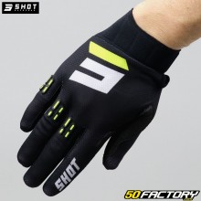 Guantes cross Shot Contact negros