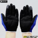 Guantes cross Shot Drift Spider motocicleta azul aprobada por la CE