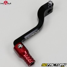 Pedal de cambio Derbi Senda,  Gilera SMT,  RCR...KRM Pro Ride rojo