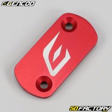 Front brake master cylinder cover type AJP Derbi,  Beta... Gencod red