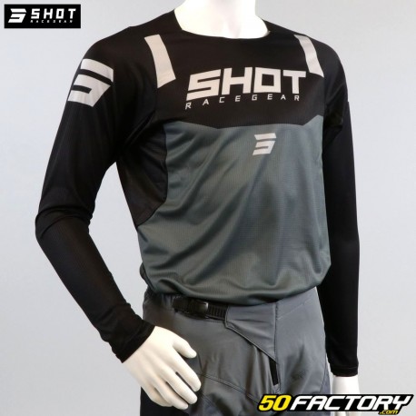 Maillot Shot Contact Chase gris