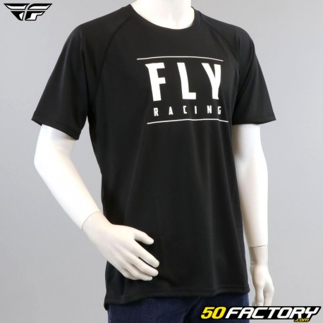 T-shirt Fly Action preto e branco