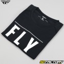 T-shirt Fly black and white action