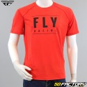 T-shirt Fly Action rossa et nera