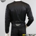 Maglia Fly F-16 Cavalcando nero e grigio