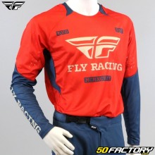 Maglia Fly Evolution DST  rosso e grigio