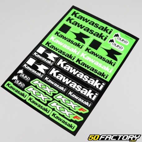 Adesivi Kawasaki 30x43.5cm (foglio)