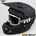 Casco cross Fly Formula CP Solid Negro mate