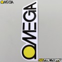 Omega 130x32 mm sticker white