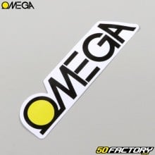 Sticker Omega 93x23 mm blanc