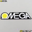 Omega 130x32 mm sticker black