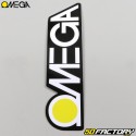 Omega 130x32 mm sticker black