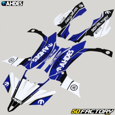 Kit grafiche adesivi Yamaha YFZ 450 (2009 - 2013) Ahdes blu
