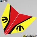 Kit déco Suzuki LTR 450 Ahdes jaune et rouge