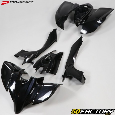 Kit carénages Yamaha YFZ 450 (avant 2014) Polisport noir