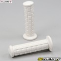 Handlebar grips
 Peugeot 103, 51 MBK Lusito white embossed