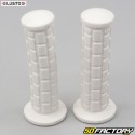 Handlebar grips
 Peugeot 103, 51 MBK Lusito white embossed