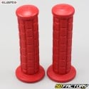 Handlebar grips
 Peugeot 103, MBK 51... Lusito red waffle reds