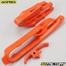 Zapatas y guia cadena Husqvarna TC, FC, KTM SX  XNUMX, XNUMX (desde XNUMX) ... Acerbis  naranjas