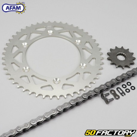 13x48x112 O-ring chain kit Beta RR Enduro 498, 520 Afam gray