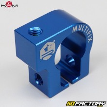 Morsetto di scarico KRM Pro Ride Multifisso blu