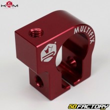 Morsetto di scarico KRM Pro Ride Multifisso rosso