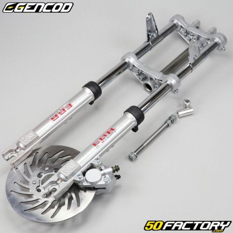 Gray EBR hydraulic fork with disc brake Peugeot 103 rim Grimeca propellers Gencod (Kit)