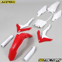 Honda CRF XNUMX, XNUMX R (XNUMX - XNUMX) kit de plástico Acerbis  blanc et rouge