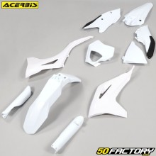 Kit de carenagem EC Gás Gás 250, 300, 350 (desde 2021) Acerbis branco