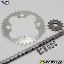 Kit de Corrente O-Ring 13x38x96 Honda TRX 450 (2006 - 2015) Afam cinza